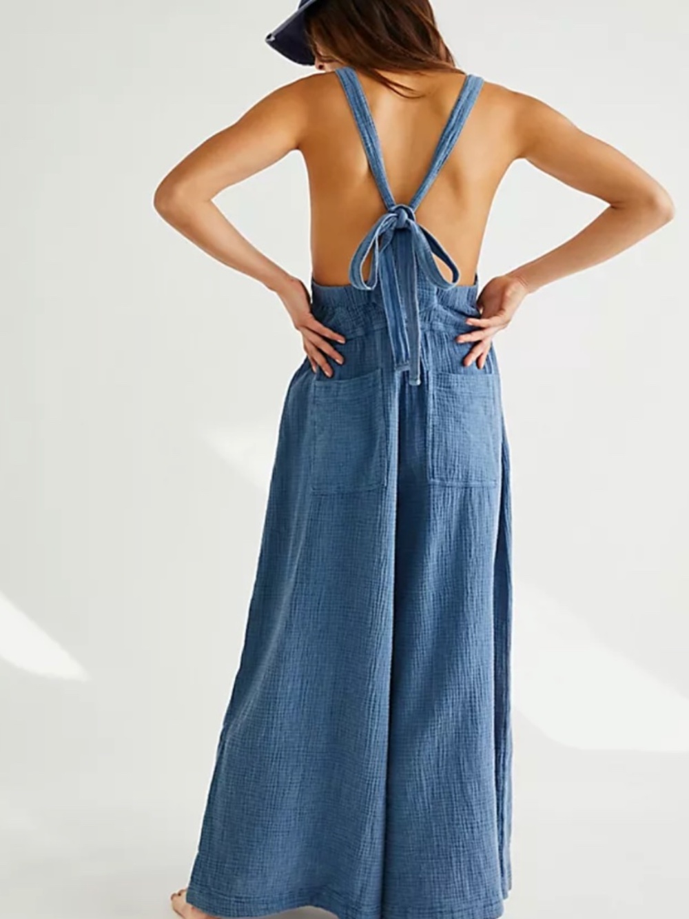 NWT Free People Cyprus Ave Overall Wide Leg - Picture 7 of 7